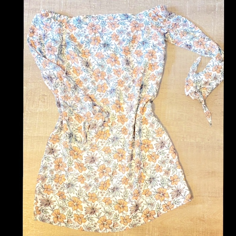 Sam Edelman off the Shoulder size 2 floral dress